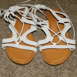 Womans Braided Sandals